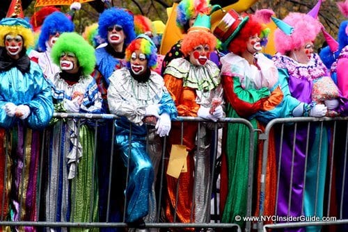 Thanksgiving Day Parade Clowns