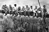 Top of the Rock Men on a Beam Top of the Rock Men on a Beam
