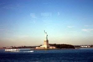 Statue of Liberty Ferry View