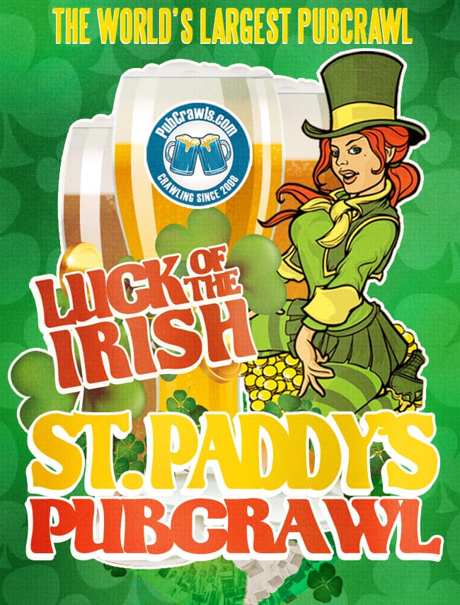 St Patricks Day Pub Crawl NYC