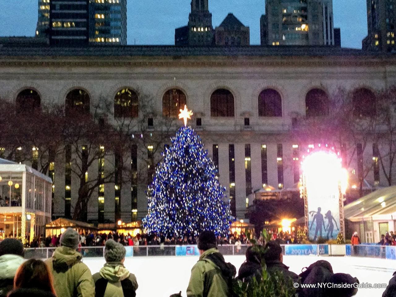 Bryant Park Christmas Tree Lighting Bryant Park Christmas Tree Lighting