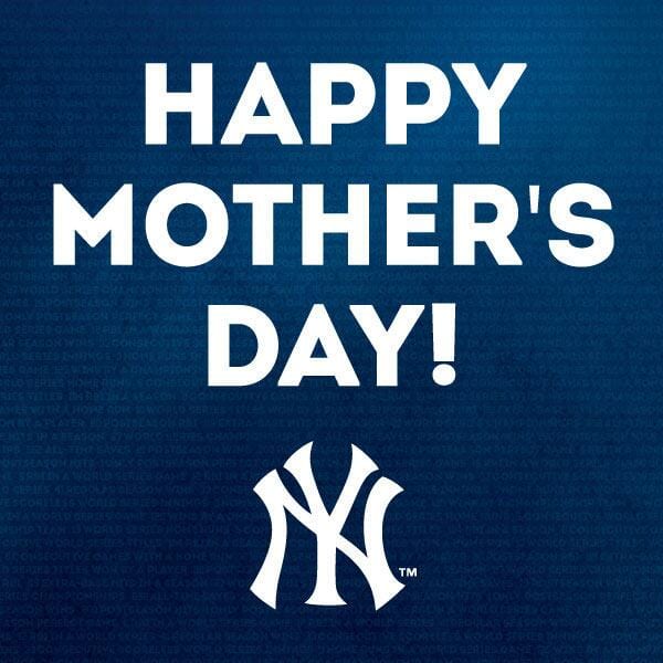 New York Yankees Mothers Day 2023 New York Yankees Mothers Day