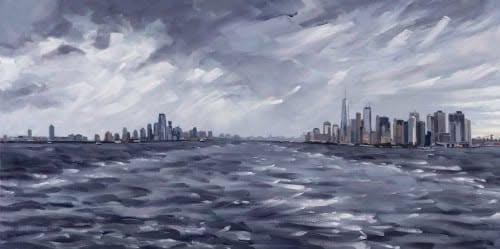Circling Manhattan Art Exhibit Ellen Bradshaw