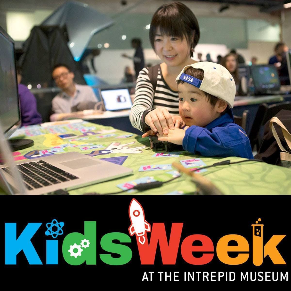 Kids Week at the Intrepid Museum