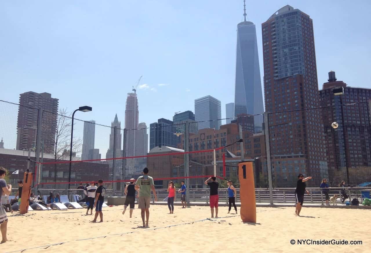 Beach Volleyball in New York City