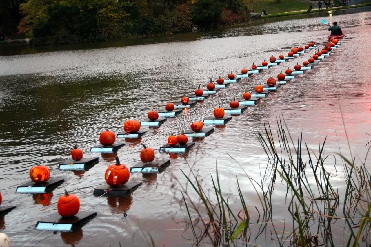 Halloween in Central Park NY
