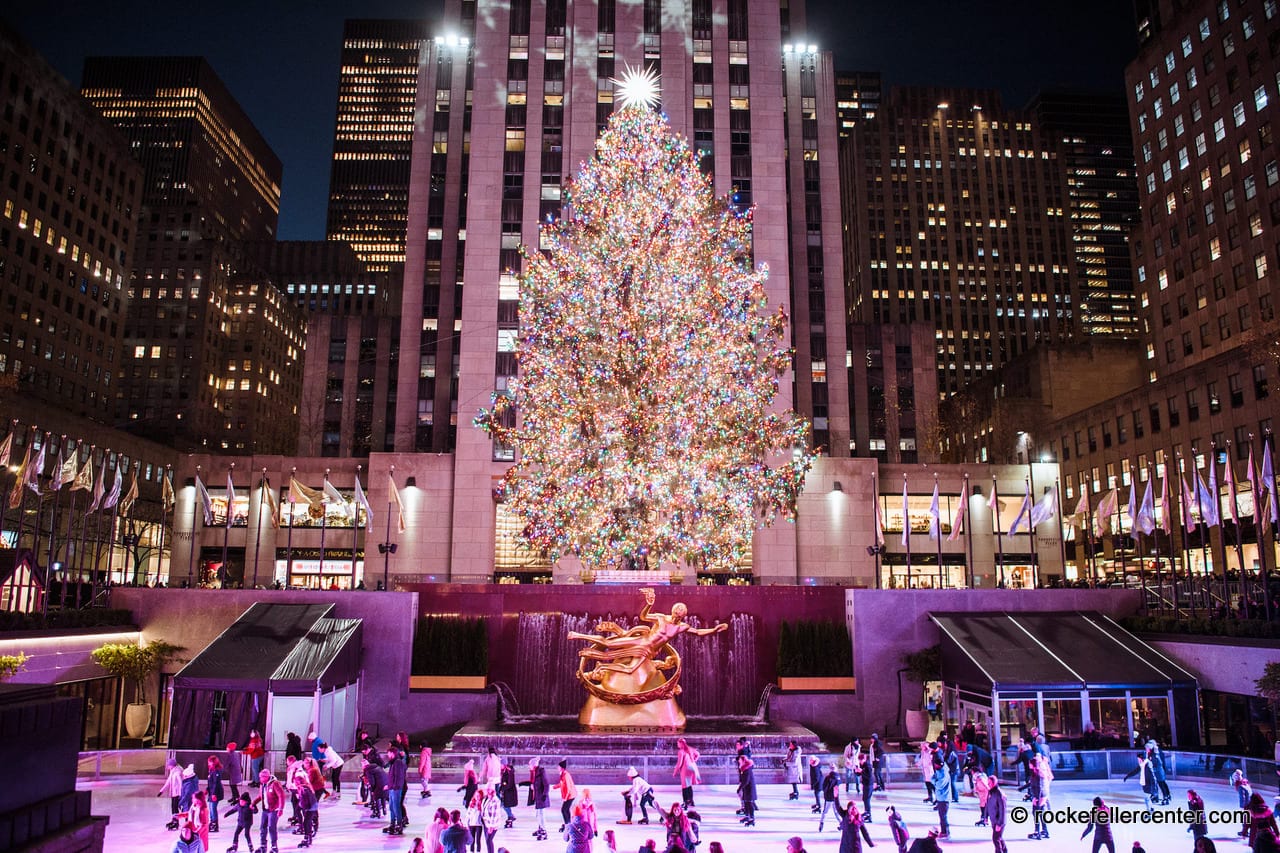 NYC Rockefeller Christmas Tree Lighting 2023 NYC Rockefeller Christmas Tree Lighting 2023