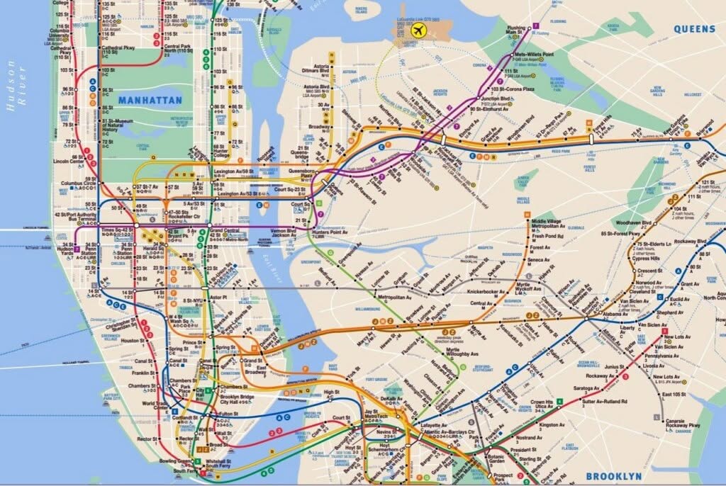 NYC Subway Map